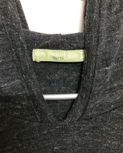 Alternative Charcoal Long Sleeve Hoodie