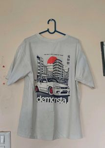 OFF WHITE OVERSIZED TSHIRT