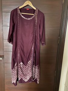 Elegant Burgundy colour kurta from (W)16