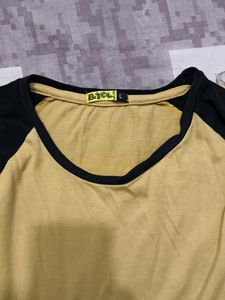 Two-Tone Long Sleeve Tee