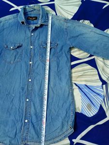 Denim T Shirt Size M