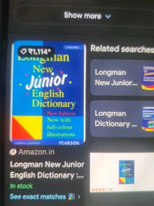 Longman&#39;s New Junior Dictionary