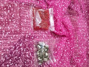 Red Faceted Beads and Belly