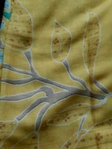 Yellow Floral Print Dupatta