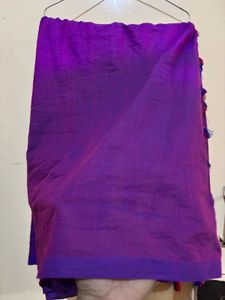Blue Pink Saree