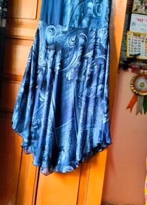 Blue Patterned Dress