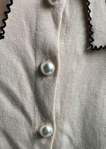 Beige Korean Style Top