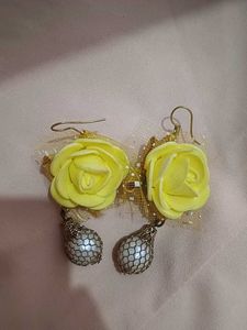 Hand Made Earing, Hairclip, Teeka