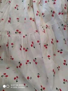 Pinteresty Style Printed Cherry Skirt