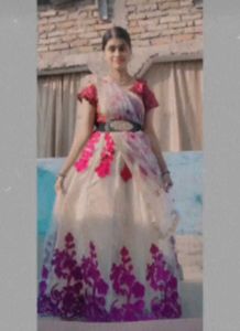 Purple Embroidered Lehenga Choli with Dupatta 💜