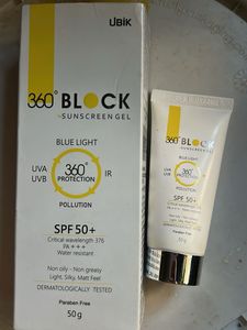 360° Block Sunscreen Gel SPF 50+