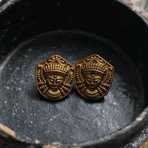 Maa Durga Brass Studs