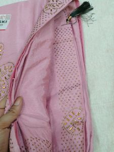 Elegant Pink Saree