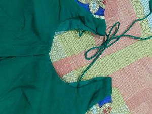 Elegant Rad Embroidered Saree