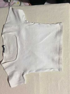White Crop Top