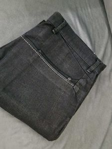 Dark Black Jeans