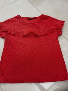 Coral Fig Top