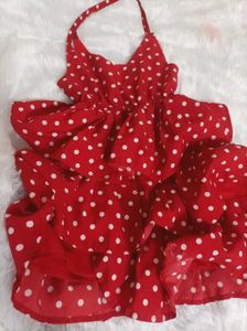Red Polka Dot Dress