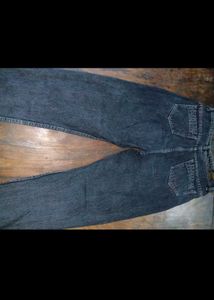 Grey High Waist Jeans