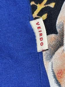 Blue Graphic Oversized T-shirt