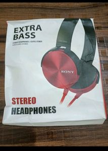 Sony Stereo MDR-XB450 HEADPHONES WITH EXTRA BASS