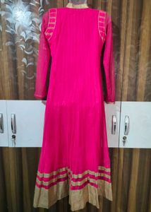 Pink Embroidered Kurta Set