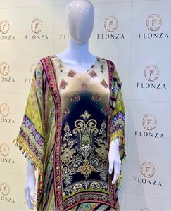 Premium Luxurious Kaftan 3 Piece Coord Set