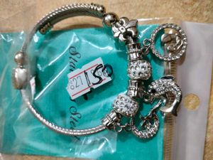 Mangalsutra And Oxidised Bracelet