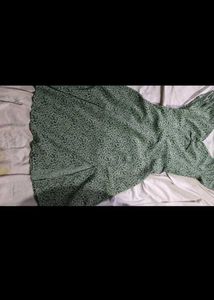 Green Cute Dress 🩷