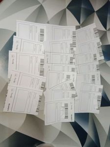 10 Shipping Label Unused