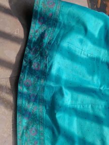 Teal Embroidered Girls&#39; Dress