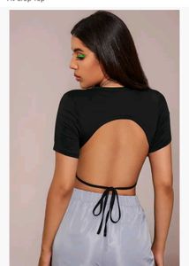 Black Crop Top for Western /Indian Wear