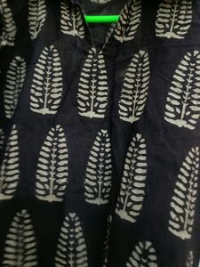 Pure Handblock Print Kurta