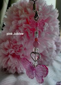 Aesthetic Butterfly Phone Charm