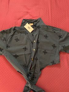 Westside Bombay Paisley Front Knot Top