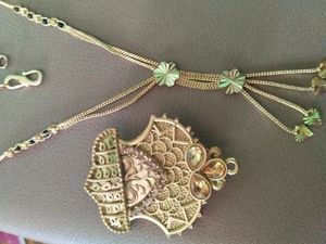Mangalsutra Chain With Saree Pin