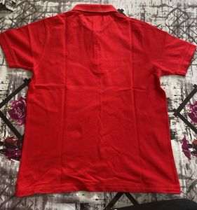 Red Lacoste Polo Shirt