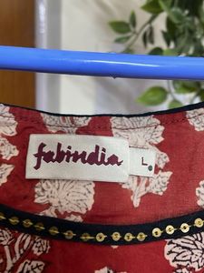 Fabindia Handblock Print Top