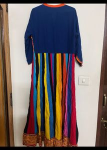 Colourful Anarkali Gown