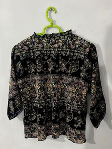 Floral Print Top