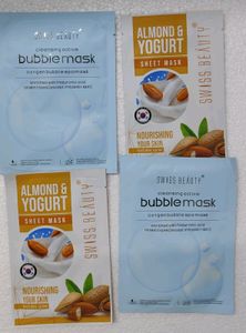 Swiss Beauty Face Mask - Bubble &amp; Almond
