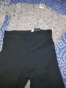 Girls Mango Top And Leggings