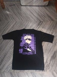 Graphic Print Black T-Shirt