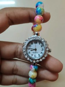 Beaded Bracelet Watch