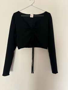 Urbanic Black Crop Top
