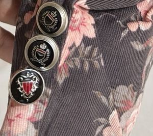 Floral Print Men&#39;s Jacket