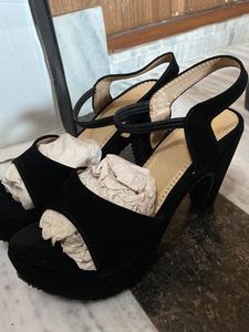 New Black Heels Branded
