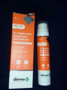 Dermaco 1% Hyaluronic Sunscreen Oil Free Gel