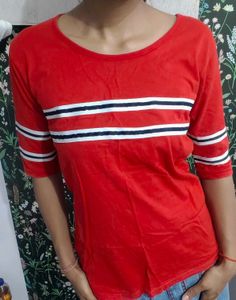 Red Striped T-Shirt