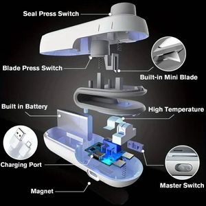 Mini Heat Bag Sealing Machine - Package Sealer, Ba